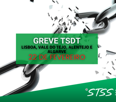 Greve TSDT - LISBOA, VALE DO TEJO, ALENTEJO e ALGARVE - 22 de Fevereiro de 2024